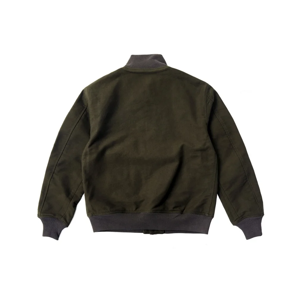MA-1 Aviator Jacket for Men Short Pure Cotton Single-breasted Commander Military Style Coat Male Vintage Clothes