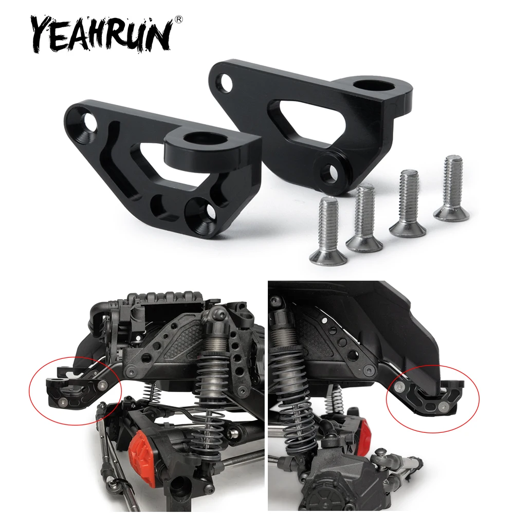 YEAHRUN Metal Car Shell Body Mounting Fixed Seat Set Kit for Axial SCX10 III AXI03007 1/10 RC Crawler Car Upgrade Parts Accessor