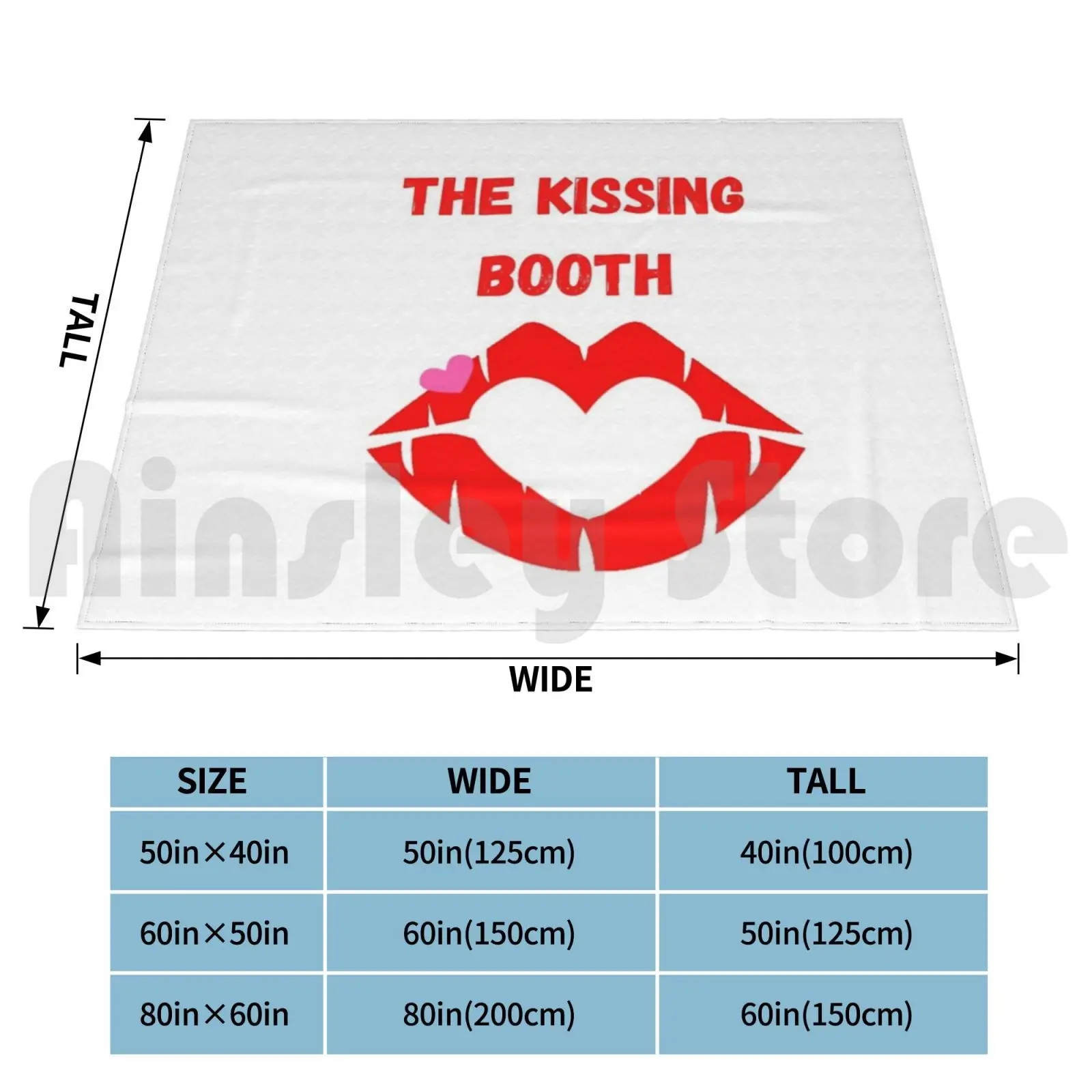 Blanket The Kissing Booth 3202 The Kissing Booth Netflix Netflix Jenny Han Lara Jean Peter