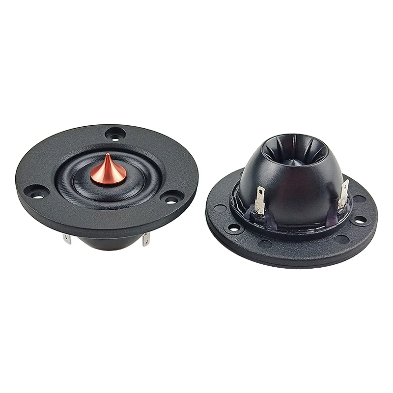 GHXAMP 2 Inch 65mm Dome Tweeter Speaker Unit Chinese Silk Diaphragm Neodymium Treble Car Home Theater DIY Bright 20W 2PCS