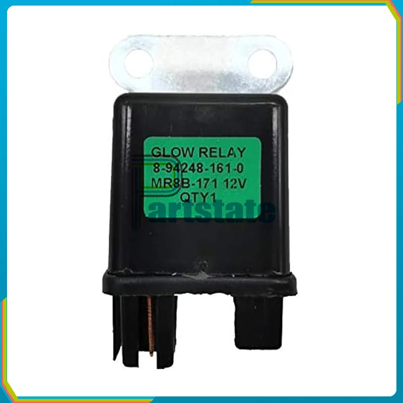 8-94248-161 8942481610 Mover Parts Preheating Relay Glow Plug 12V For Isuzu Hitachi ZAXIS27U ZAXIS50U ZAXIS40U Kubota Y-anmar