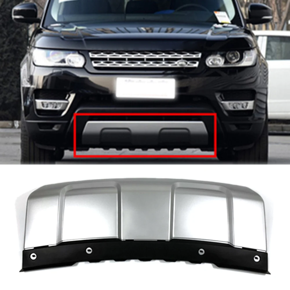 Gray Car Front Bumper Under Cover Towing Eye Guard For Land Rover Range Rover Sport L494 2014 2014 2015 2017 ABS Plastic