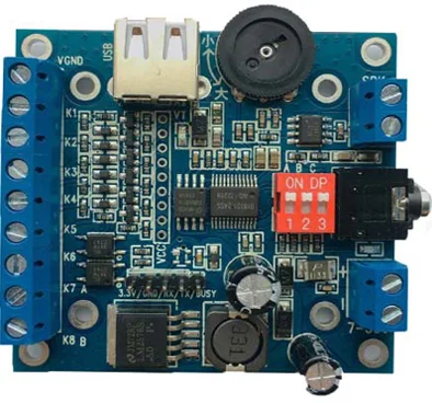 FREE SHIPPING BY-F610 Can replace the sound MP3 voice playing board / module, music / prompting device