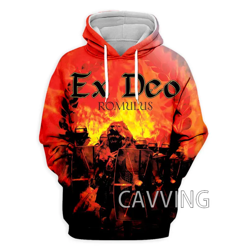 New Fashion Women/Men's  3D Print  Ex Deo Band   Hoodies Hooded Sweatshirts Harajuku Hoodie Sweatshirts Tops Clothing