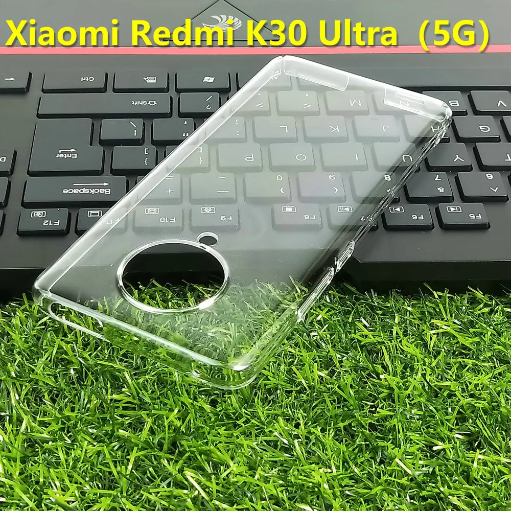 For Xiaom  Redmi K30 Ultra Case Crystal Hard PC Full Cover Clear Camera Protect Back Shell