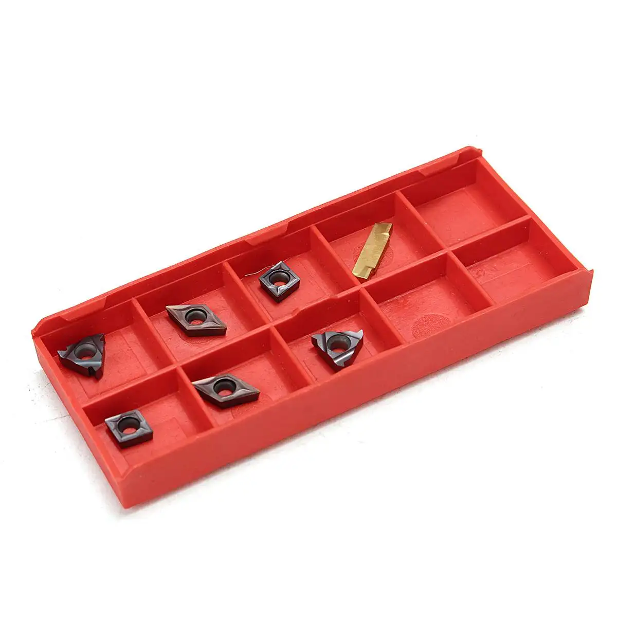 21Pcs Set 10Mm 12Mm Shank Draaibank Boring Bar Draaien Gereedschaphouder Set Hardmetalen Wisselplaten Draaibank Metalen Cutter hout Cnc Machine Tools