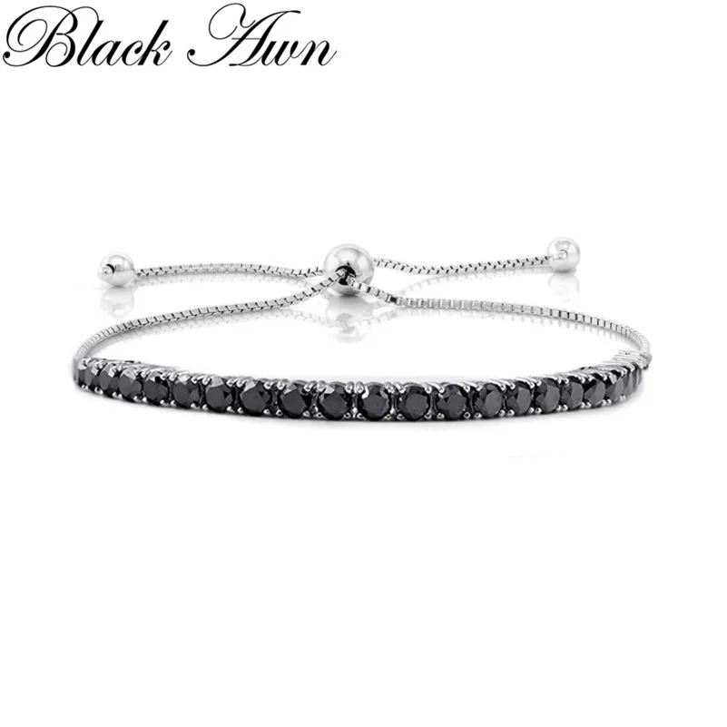 BLACK AWN New Silver Color Silver Charm Bracelet  Women Wedding Jewelry S010