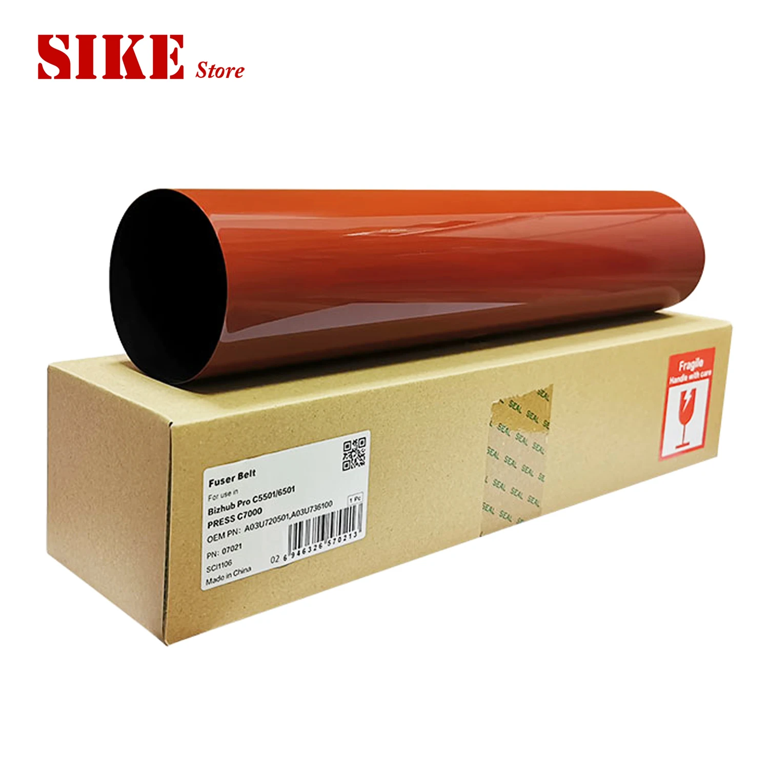 

A03U720501 Fuser Film Sleeves For Konica Minolta Bizhub Pro Press C5500 C5501 C6500 C6501 C6000 C7000 C7000P C70hc A03U763100