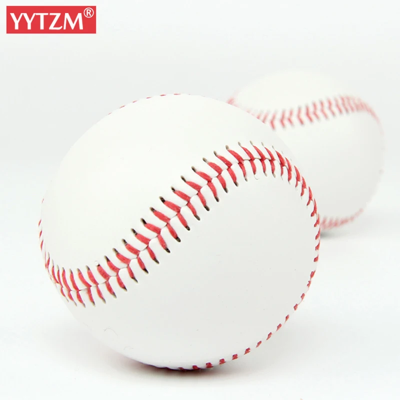 

Baseball No. 9 Softball Hardball Training Handmade Balls Fitness Products White Safety Kid Baseballs Men's Practice Team Game