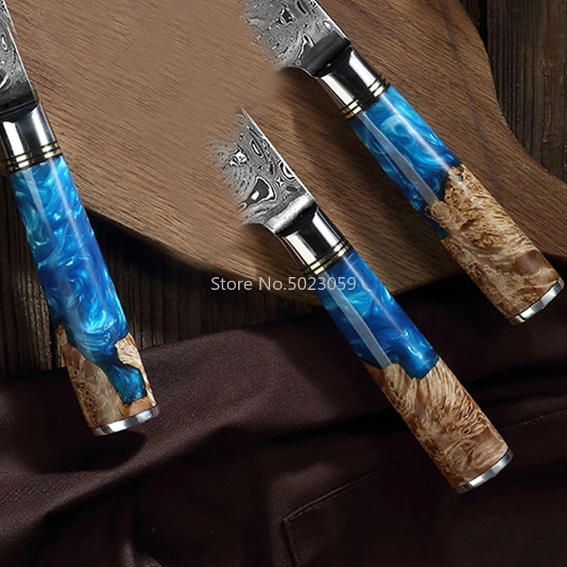 1piece Resin Knife Handle Material for DIY Knife Handle Making Resin Mixed Burlap Wood Plate Material