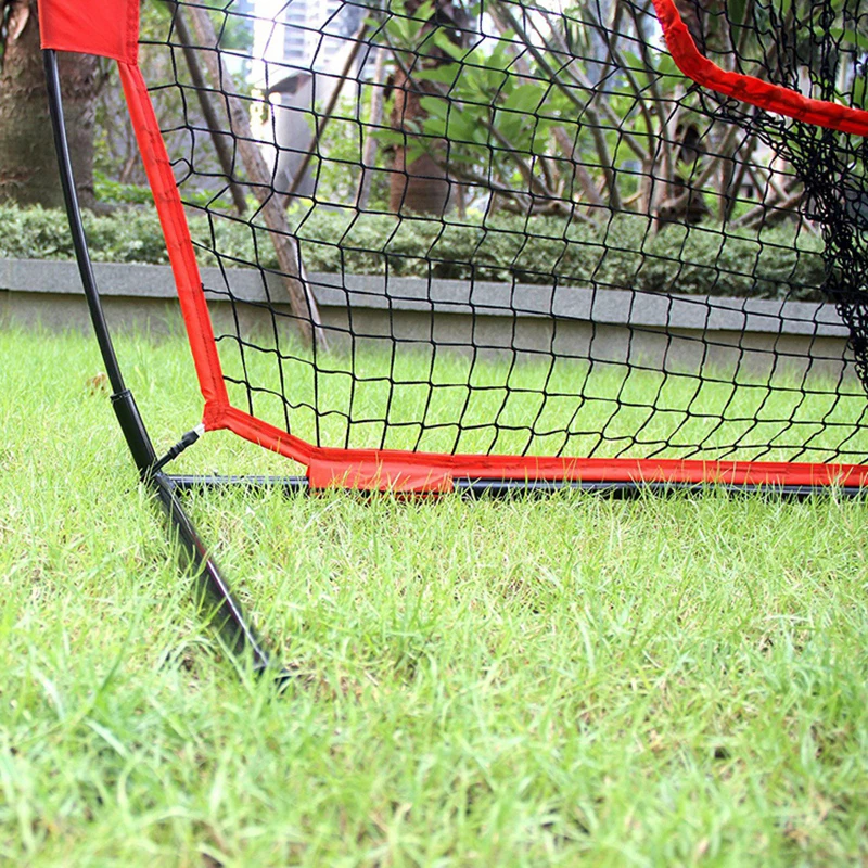 Portable 7*7 Feet Baseball Softball Practice Net Durable Rebound Training Baffle Net Children Baseball Exercise Sport Accessory