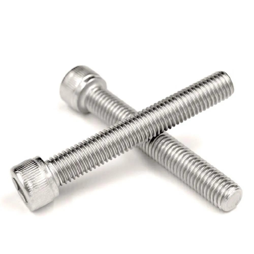 M3 Hexagon Socket Screws Stainless Steel 304 A2 DIN912 Hexagon Hex Socket Head Cap Allen Bolt Screw L=6-40mm