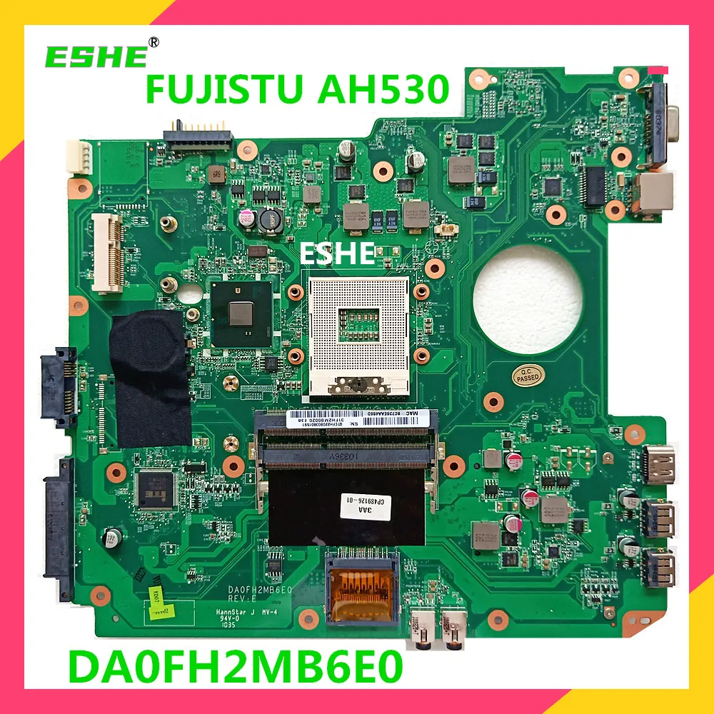 

CP489126-01 For Fujitsu AH530 Laptop Motherboard fmv-A530 AH42/C CP507157-01 PGA 989 HM55 DDR3 DA0FH2MB6E0 Mainboard 100% test