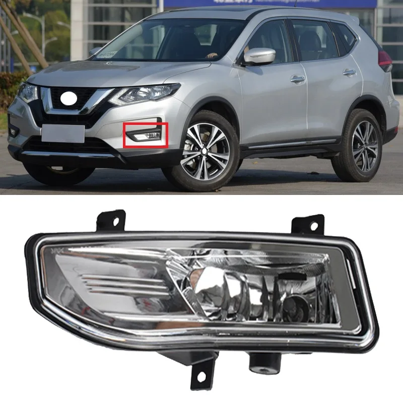 

Roavia Front Bumper Fog light Fog lamp For NISSAN Qashqai X-Trail 18-19 driving light lamp fog light fog lamp Bumper lamp light