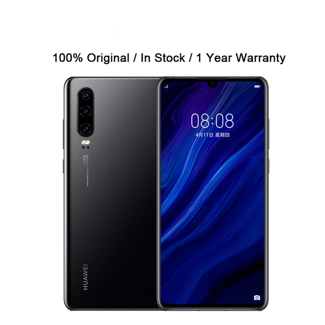 Global Version Huawei P30 Ele-l29 Cell Phone 6.1