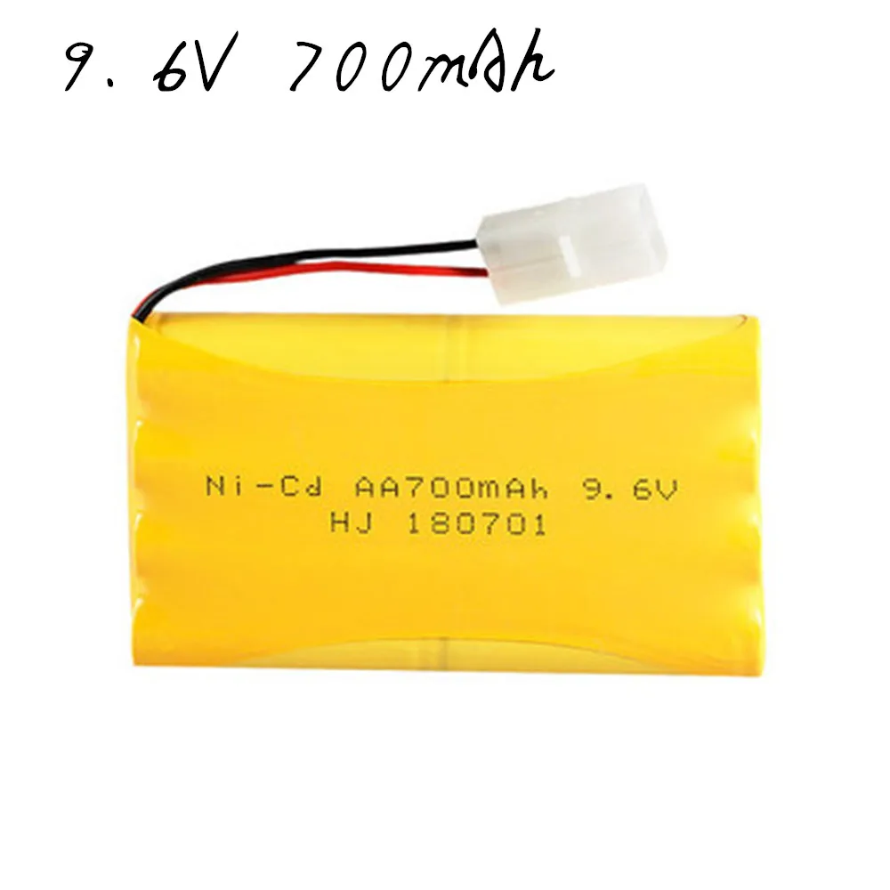 9.6V 700mAh 800mAh 1000mAh 1400mAh 1800mAh 2400mAh For RC Toys Cars boats guns security facilities AA 9.6V Ni-Cd / Ni-MH battery