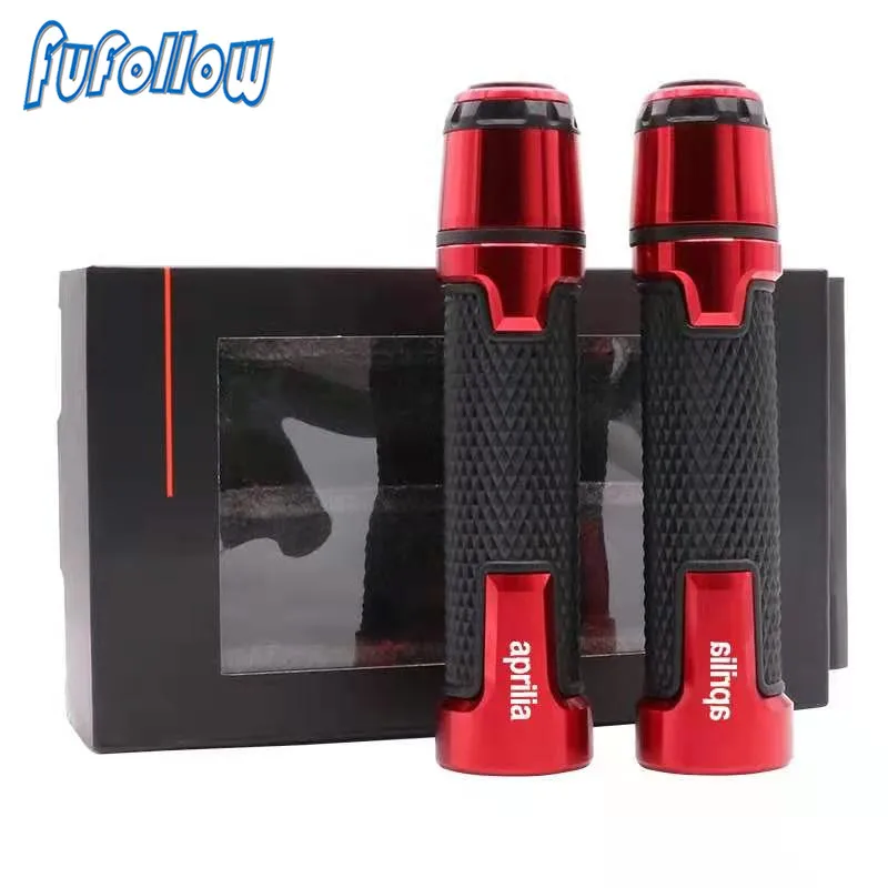 Universal Motorcycle 7/8'' 22mm Handlebar Grips Handle Bar End Plug For Aprilia Rim RSV4 GPR TERRA 150 Tuono SR MAX300