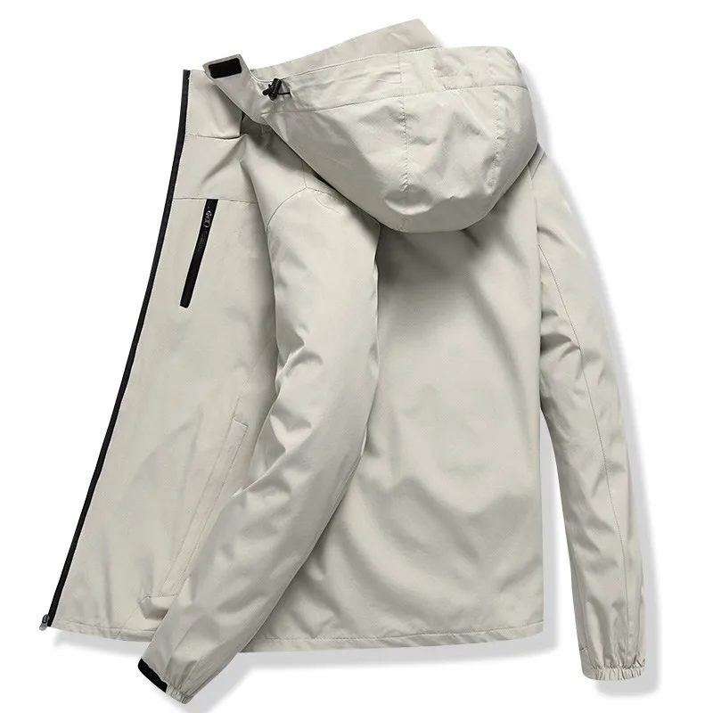 Men's Waterproof Hooded Jacket