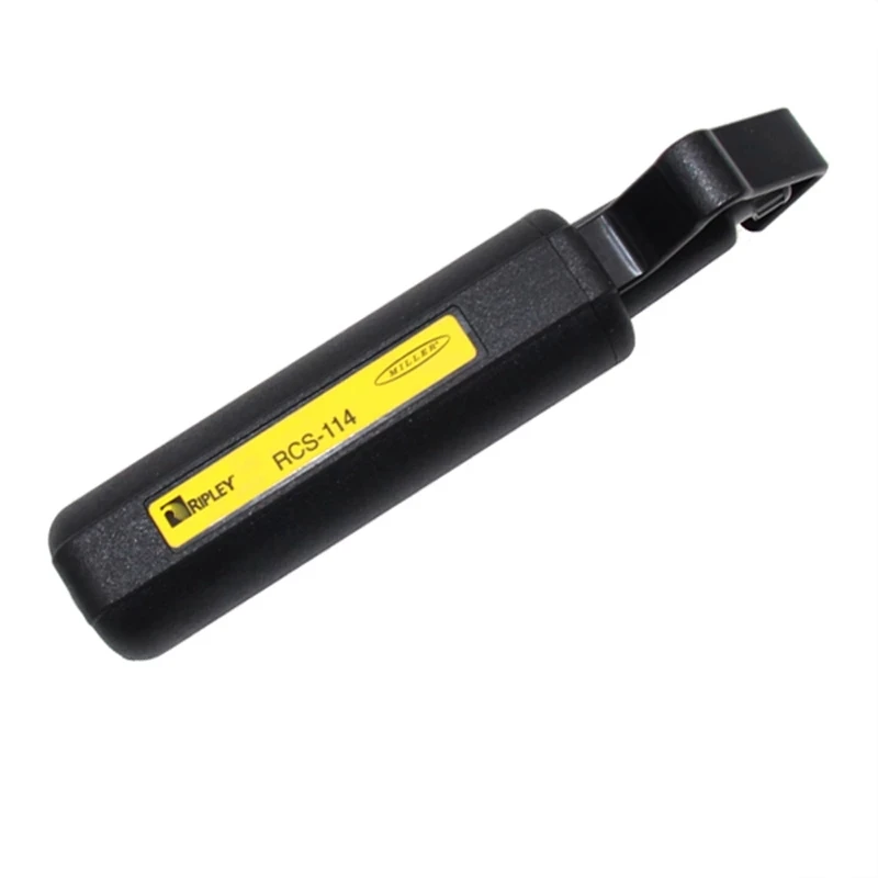 Free Shipping RIPLEY RCS114 cable stripper fiber optic tool optic fiber Cable Jacket Slitter RCS-114 Miller Round Cable Stripper