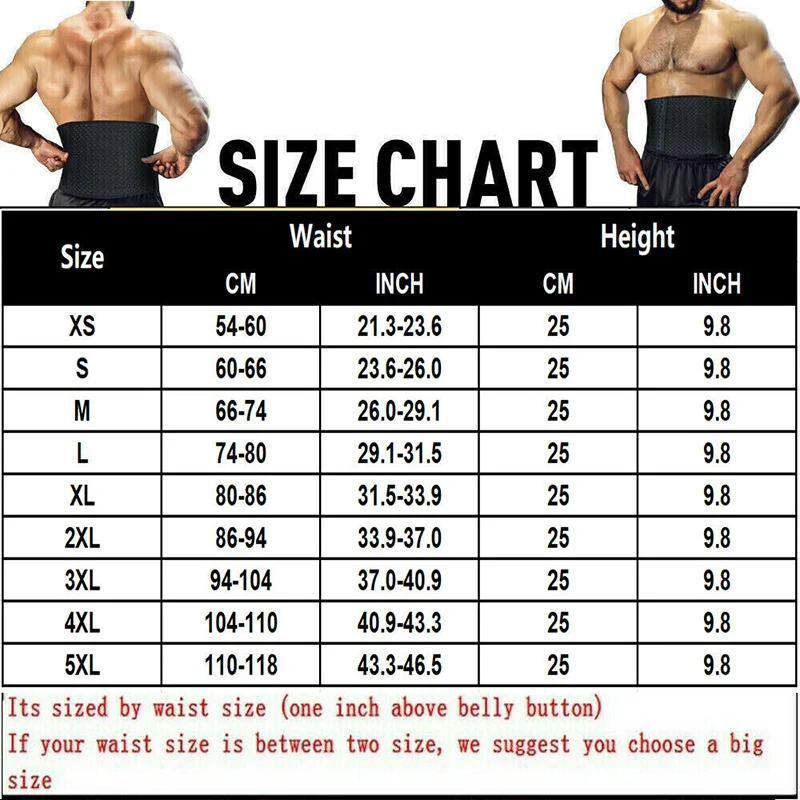 Men Modeling Strap Slimming Belt Waist Trainer Tummy Control Body Shaper Adjustable Cincher Abdomen Belly Compression Shapewear