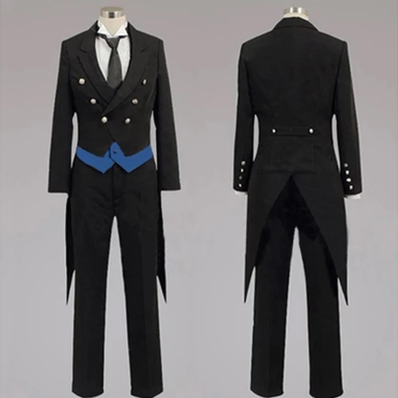 

Black Anime Sebastian Michaelis Cosplay costume