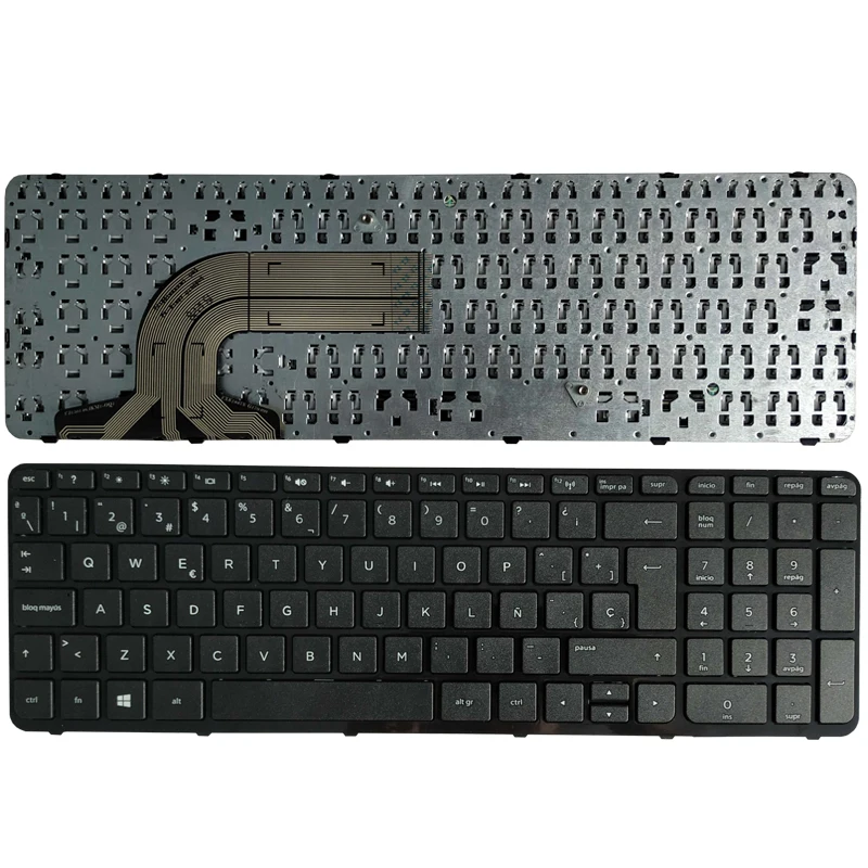 

Spanish Pop Keyboard For HP Pavilion 15 15e 15T 15-n 15-e 15-E100 15-n100 15t-e000 15t-N000 SP Laptop keyboard with Frame