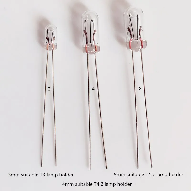 10PCS T1 T3 T4.2 T4.7 coche Audio engranaje indicador luz tablero instrumentos bombillas Auto coche luz amarilla de alta calidad
