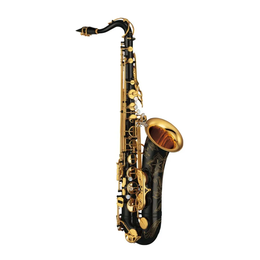 Made in Japan 875 tenor flat B Saxophone Gold lacquer Saxophone Tenor falling E Sax silver keys tenor saxphone Package mail