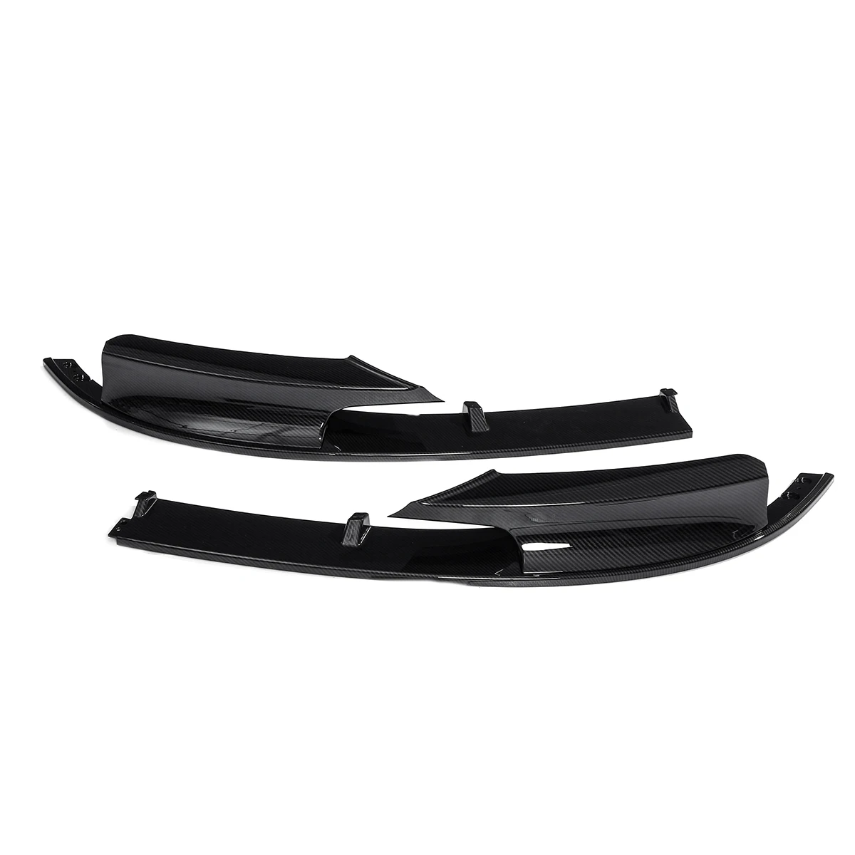 Neue 2x Auto Front Lippe Kinn Stoßstange Körper Kits Schürzen Für BMW F30 3 Serie 2012-2018 M Stil frontschürze Lip Splitter