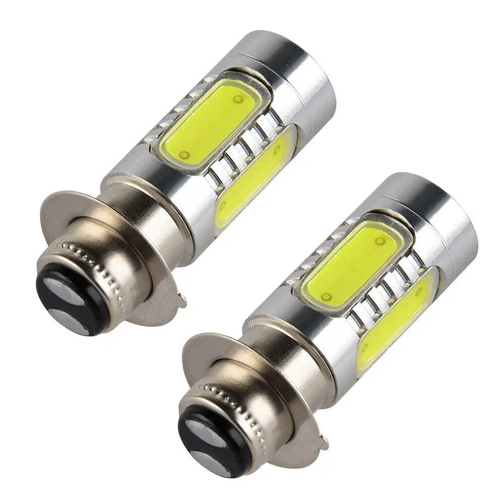H6 H6M P15D LED Headlight Motor 6500K White LED Bright Motorcycle 12V Moto Bulb For Yamaha Raptor 700 700R For Honda TRX450R
