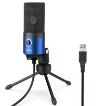 Podcast: Microfone FIFINE-K669 Azul