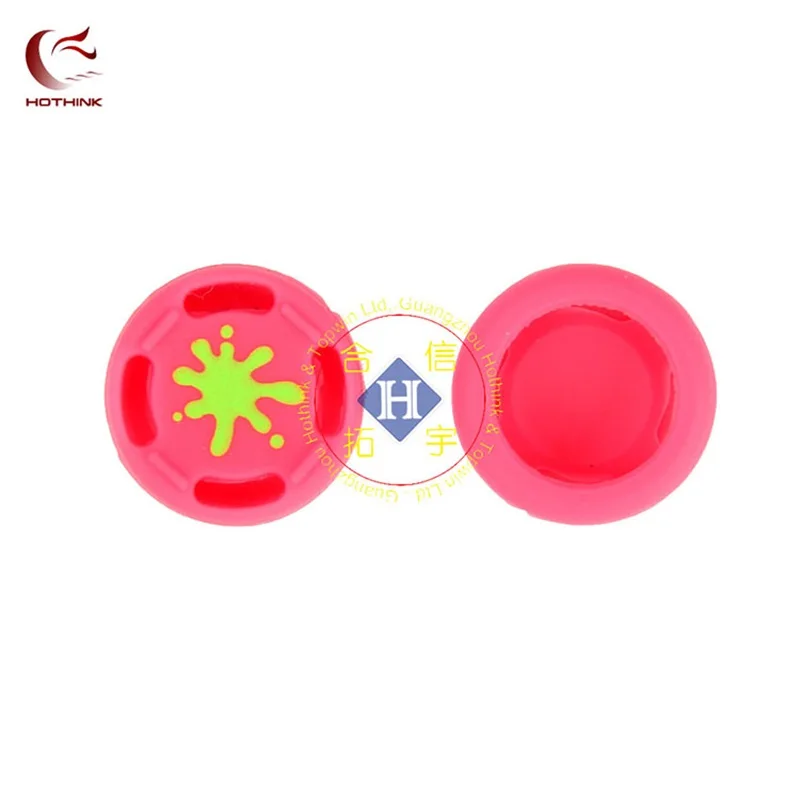 HOTHINK-Accesorios de tapas de agarre de silicona para Nintendo Switch, funda protectora para mando de NS, Joystick, 1 par