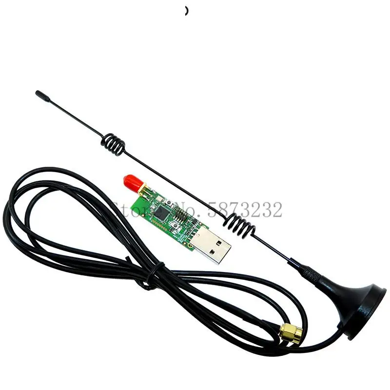 Wireless Zigbee CC2531 2540 Sniffer Bare Board Packet Protocol Analyzer USB Interface Dongle Capture Packet Module 8DBI Antenna