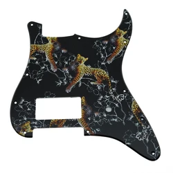 Dopro ST Strat One Humbucker 3D Printed plastic Guitar Pickguard Scratch Plate Fits for Fender Delonge for Stratocaster