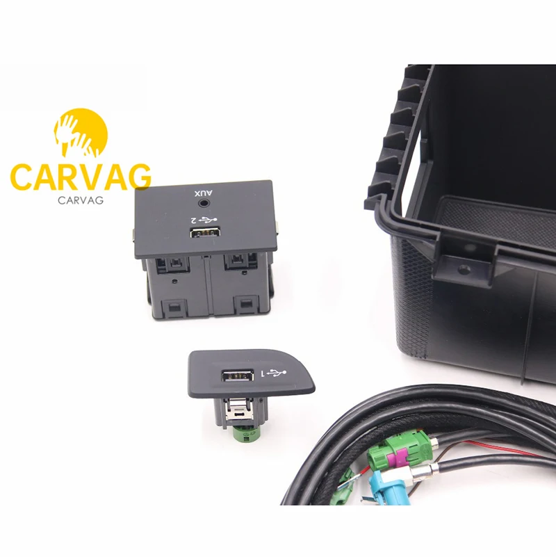 FOR Audi A3 8V MIB 2 CarPlay MDI USB AMI Install Plug Socket Switch Button Harness