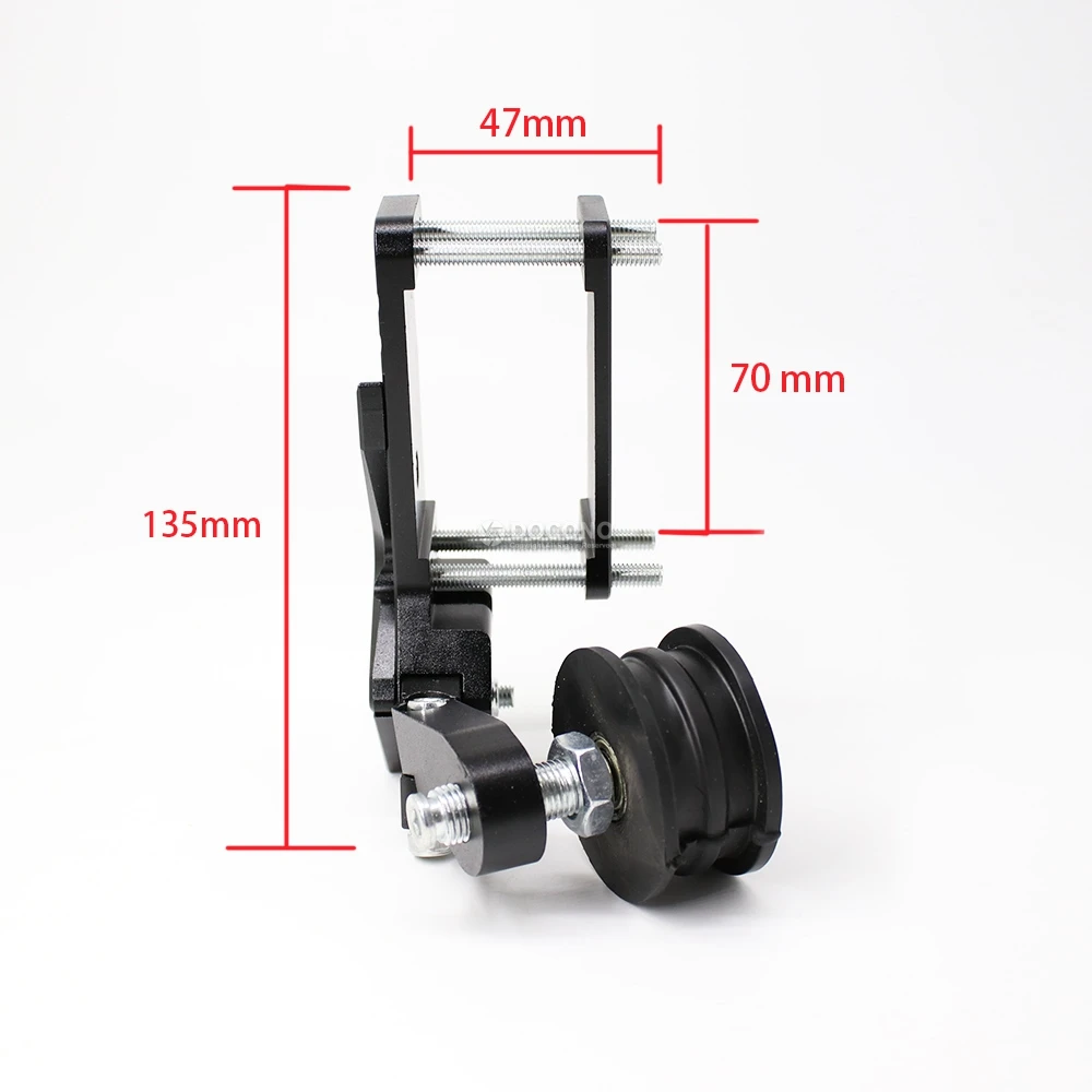 Universal Motorcycle CNC chain auto adjust tensioner For YAMAHA yb 125sp xjr 400 xvs 1100 dragstar jog t-max 530 future etc.