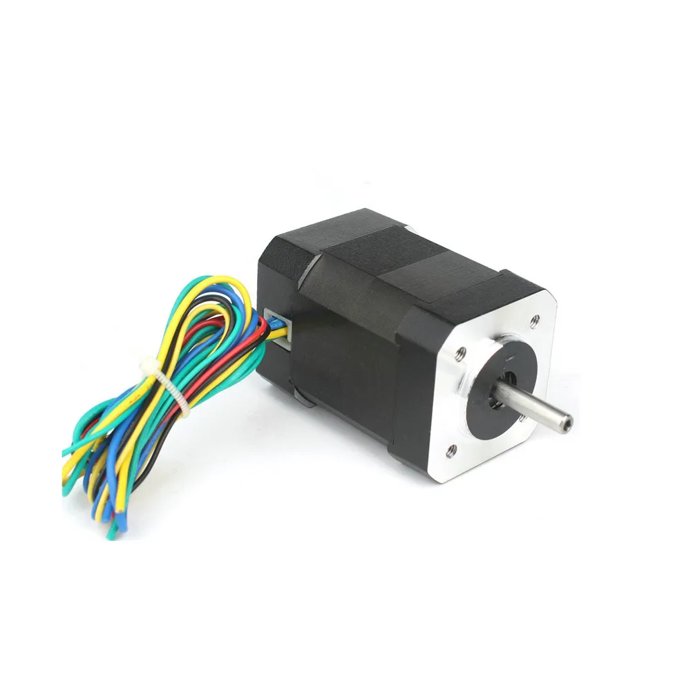 42BLS02 DC Brushless Motor 3.3A 52W Length: 61mm 24V 0.125Nm 4000rpm 3-Phase 8-Stage 42 BLDC Motor With Hall Sensor