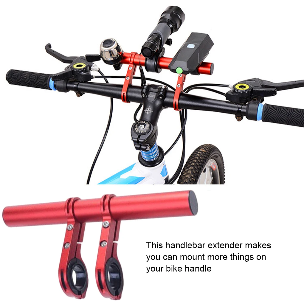 Multifunction Handlebar Extension Holder Bike Handlebar Extender Bracket Extension Alloy Holder Mount Bicycle Accessories