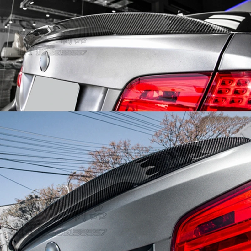 For BMW E92 3 Series 2 Door E92 M3 carbon fiber  Spoiler P Style 2005 - 2012