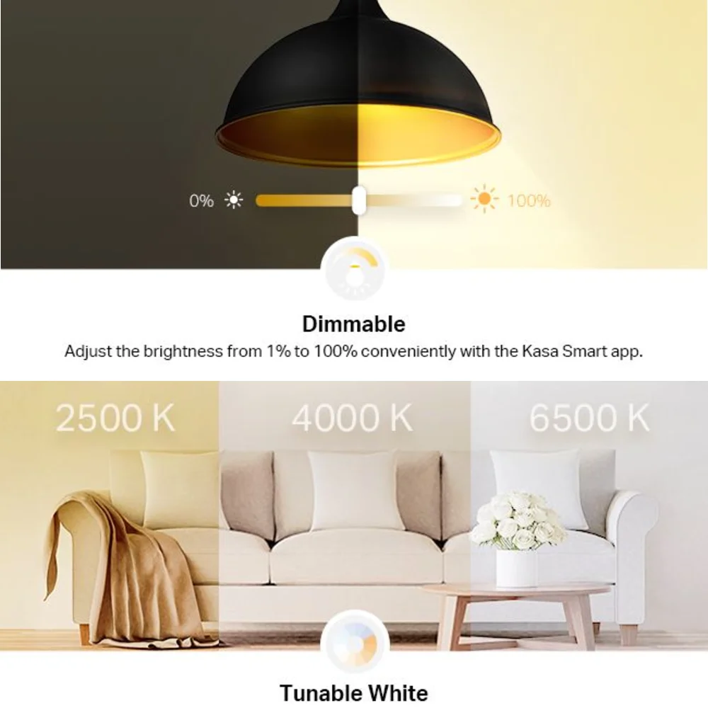 Homekit WIFi Smart Bulb colore B22 E27 E26 dimmerabile RGBWC 7W Siri controllo vocale domotica