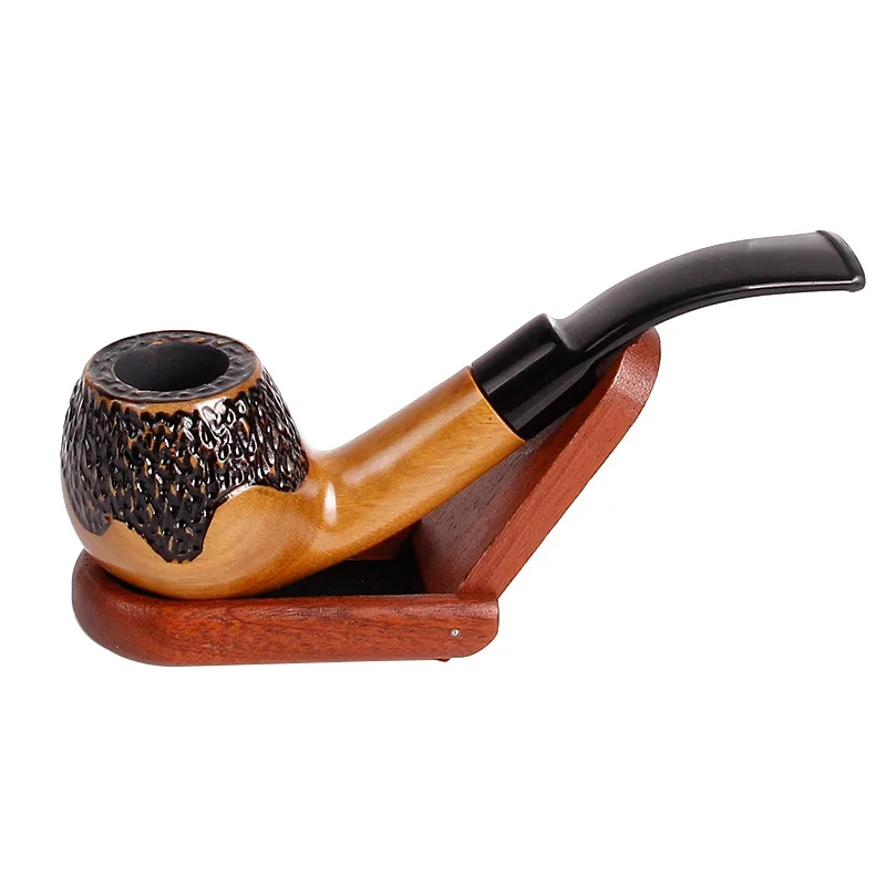 Classic Green Sandal Pipe Filter Handmade Pipe Portable Bent Hammer Pipe  Tobacco Pipe Gift Grinder Smoke Mouthpiece In Stock