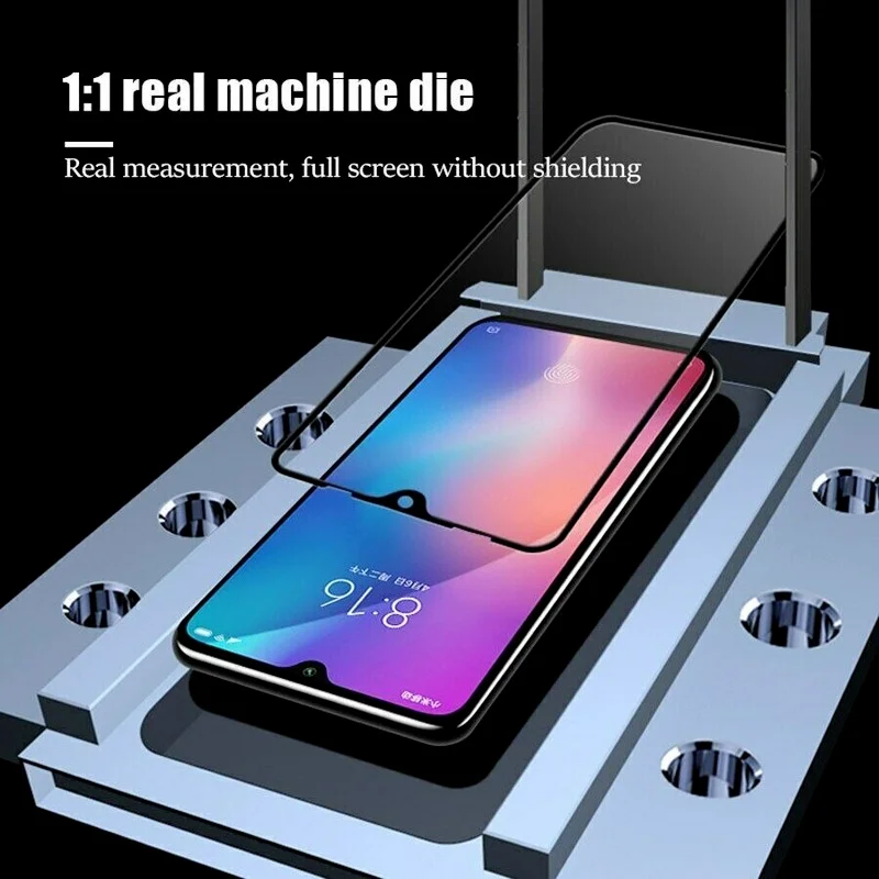 3PCS Full Cover Tempered Glass for Xiaomi Redmi 9 9SE Note 8 10 8A Screen Protector  mobile phone accessories