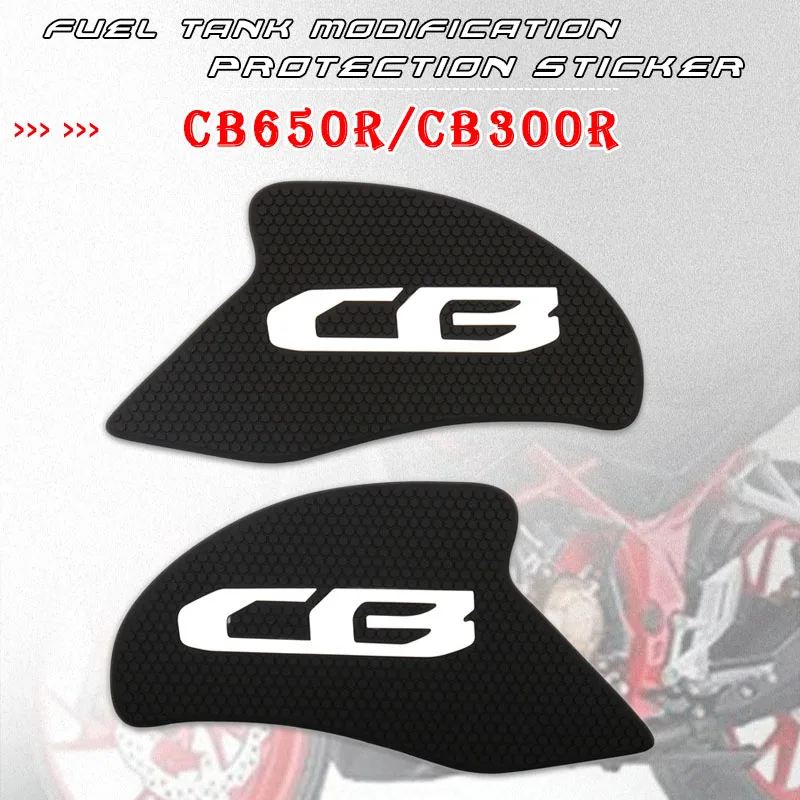 

For HONDA CB300R CB650R CB 300R 650R CB650 2018-2020 Motorcycle Tank Pad Protector Sticker Decal Gas Knee Grip Traction Pad Side