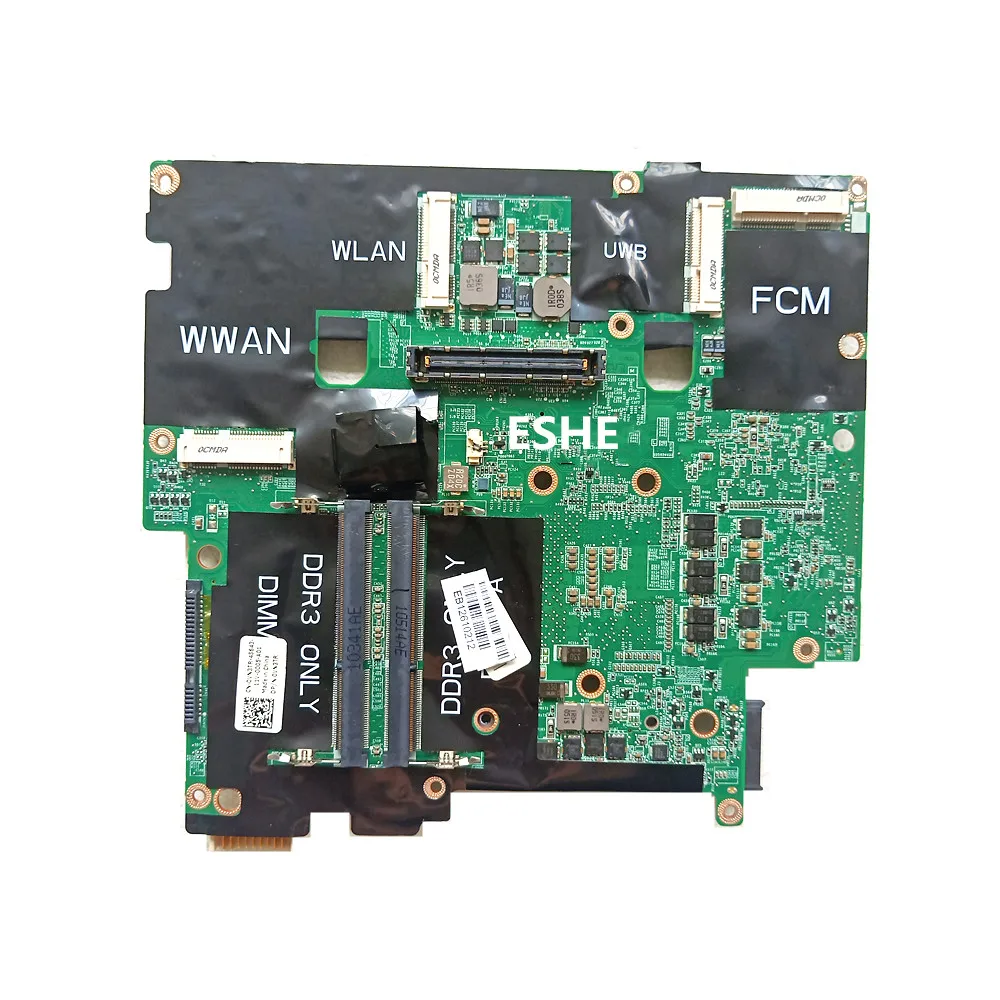 

DA0XM2MBAG1 For Dell Precision M6500 Laptop Motherboard CN-0VN3TR 0VN3TR DDR3 100% Fully Tested&High quality