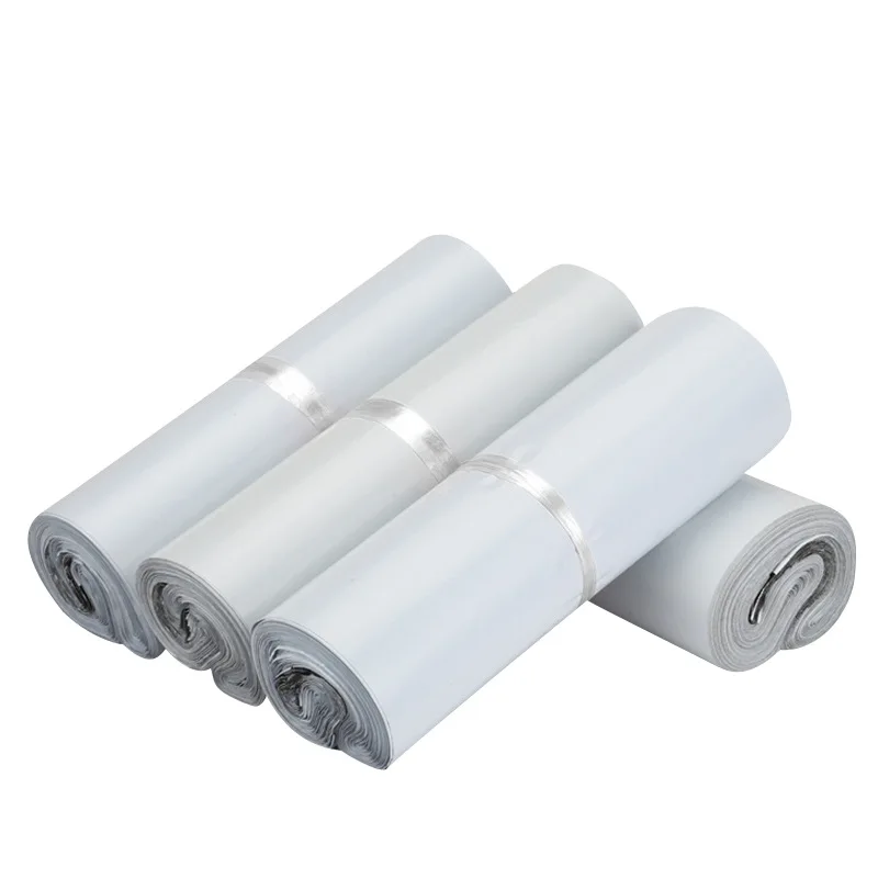 100Pcs/Lot White Courier Bag 28cm*40cm Express Envelope Storage Bags Mail Bag Self Adhesive Seal Plastic Packaging Pouch 2020