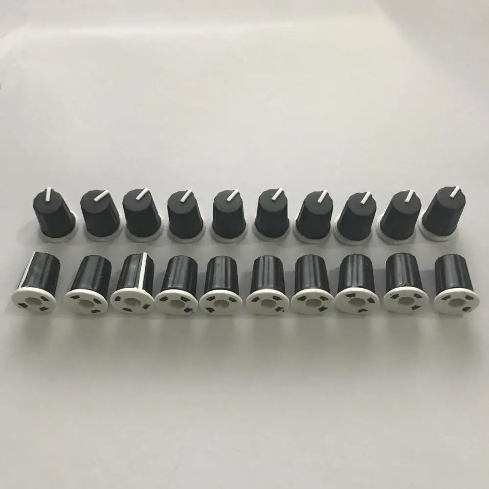 20pcs/lot EQ Cap Equalizer Knob / High School Bass Pot Knob Cap for Pioneer DJ MIXER DJM djm-2000 900 850 750 700 800