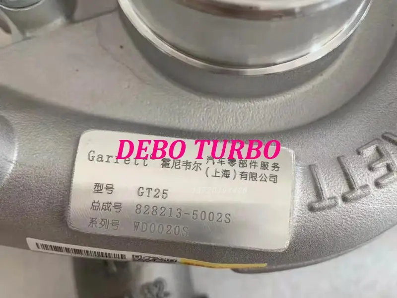 NIEUWE ECHT GT25 828213-0004 G2R00-1118100-135 Turbo voor YUTONG Bus YUCHAI YC4E140N-50 YC4EG160N-50 4.7L 103/118KW EuroV