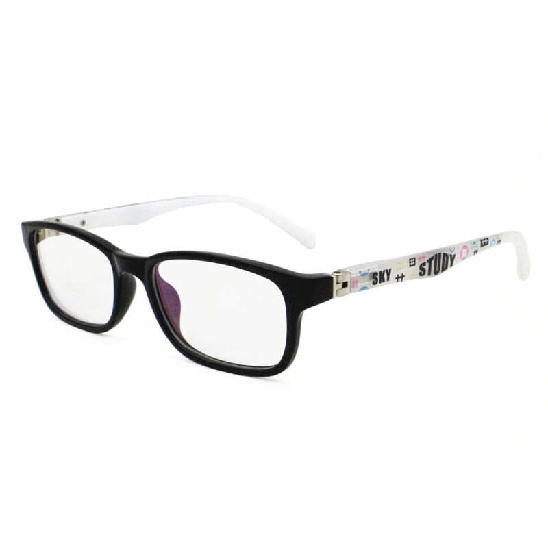 8323 rectange fullrim durable dual bright color 180 degrees flexible TR90 cute optical glasses frame for girl