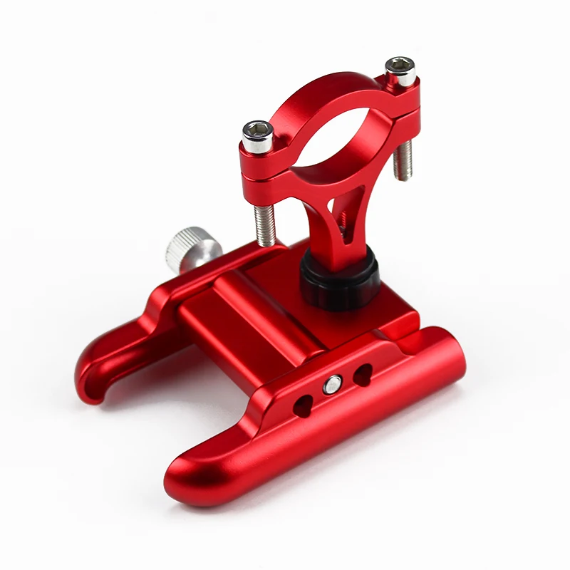 SMOYNG Aluminum Alloy Bicycle Motorcycle Phone Holder Mirror Adjustable Moto Phone Stand Bike Handlebar Mobil Support Mount