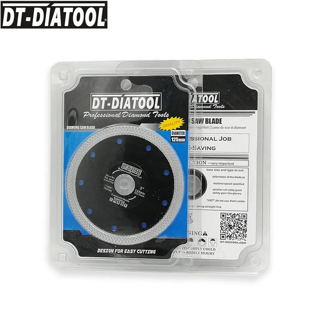 DT-DIATOOL 2pcs/pk Dia 125mm/5